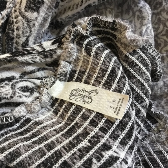 FREE PEOPLE Reversible boho She's A Lady dress S - Picture 7 of 8